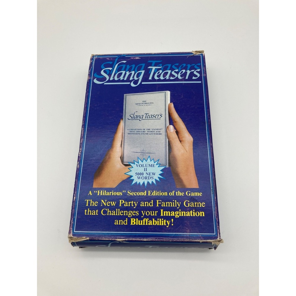 Vintage Slang Teasers Volume II Party Bluffing Word Game Canada